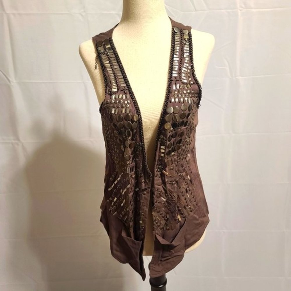 Bellatrix studded vest size xs